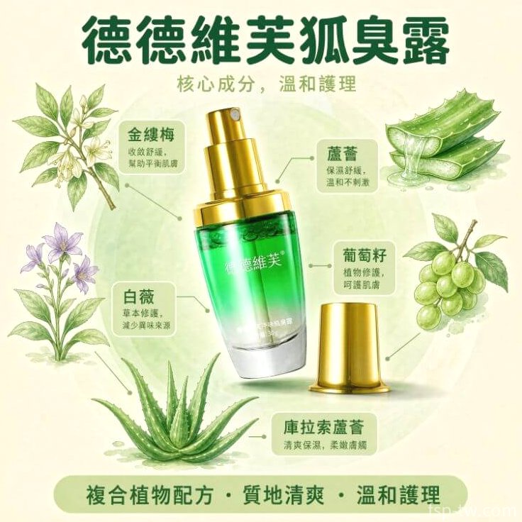 德德維芙狐臭露_植萃精華